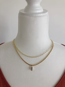 Nouveau 2-Layer Short Necklace
